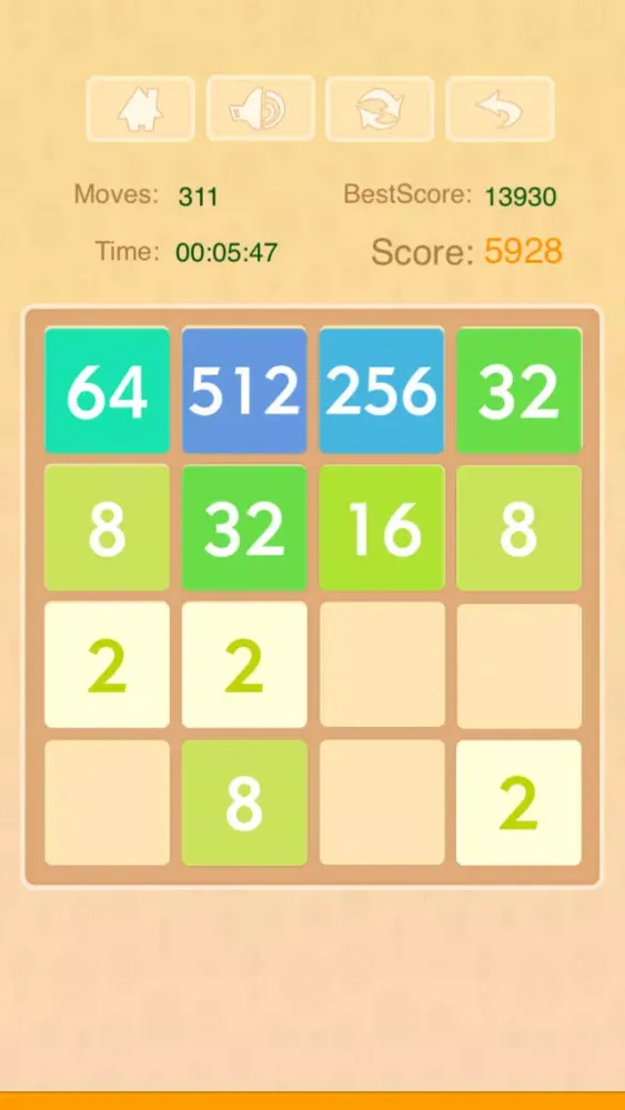 Challenge 2048 Screenshots