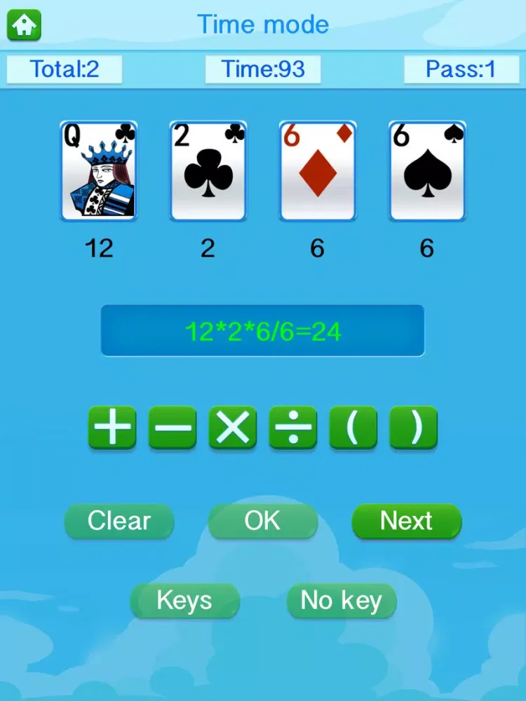 Crazy 24（brain competition) iPad  Screenshots