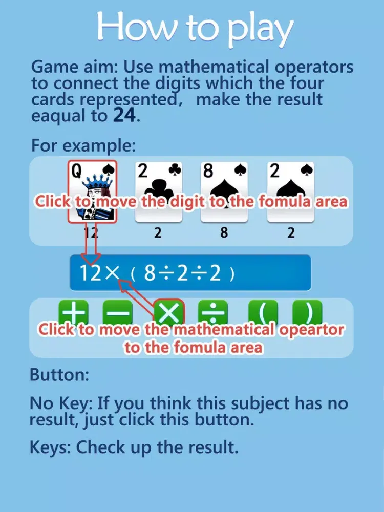 Crazy 24（brain competition) iPad  Screenshots