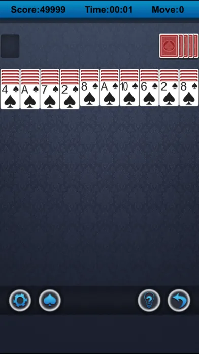 `Spider Solitaire स्क्रीनशॉट