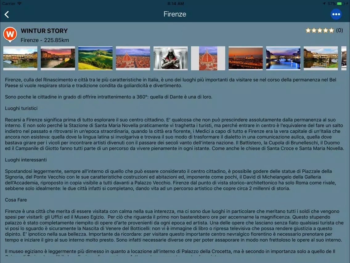 WinTur iPad  Screenshots