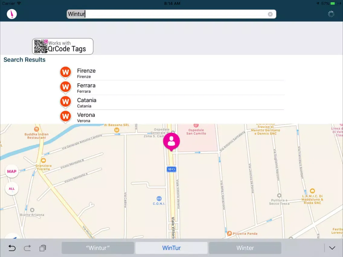 WinTur iPad  Screenshots