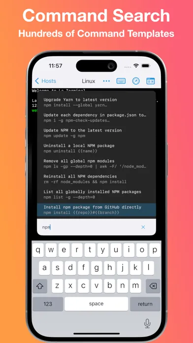 La Terminal - SSH Client スクリーンショット