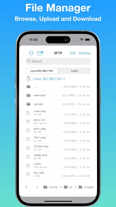 La Terminal - SSH Client スクリーンショット