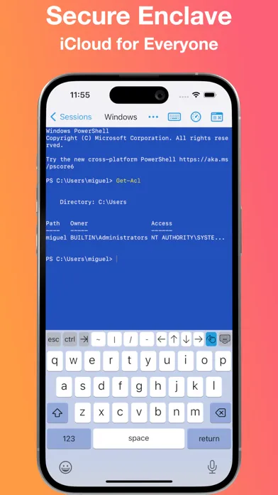 La Terminal - SSH Client スクリーンショット