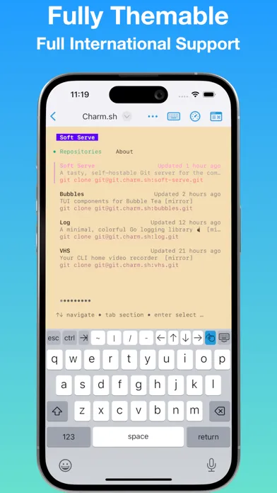 La Terminal - SSH Client スクリーンショット