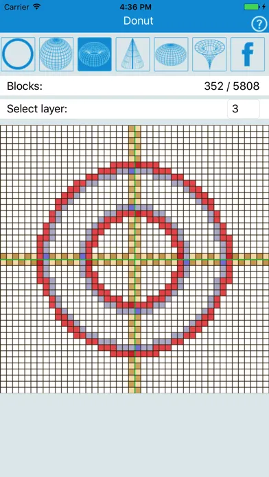XiB Circles, Spheres, Donuts, Cones and Funnels Screenshots