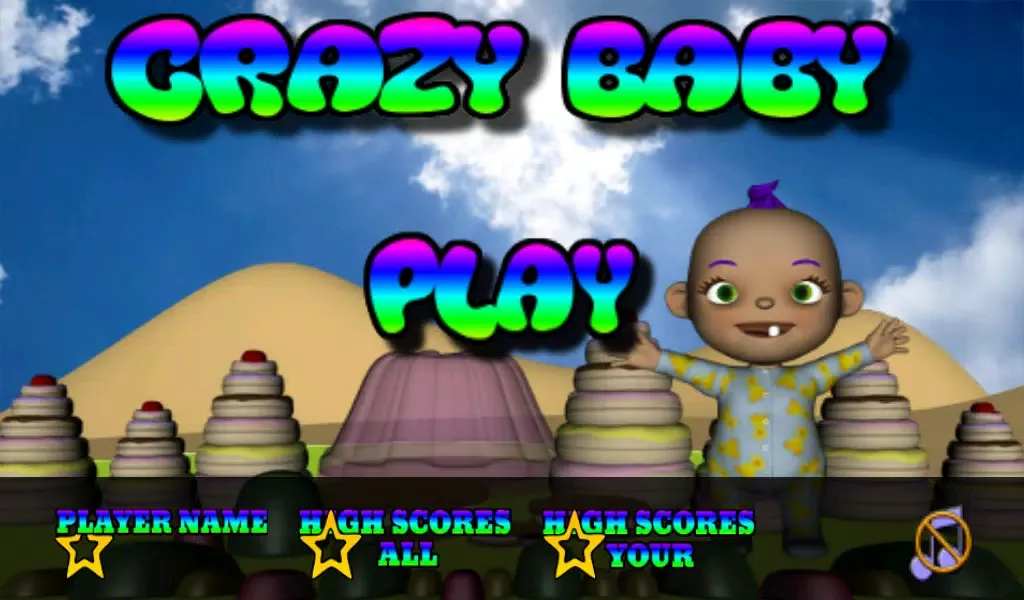 Ảnh chụp màn hình của Crazy Baby