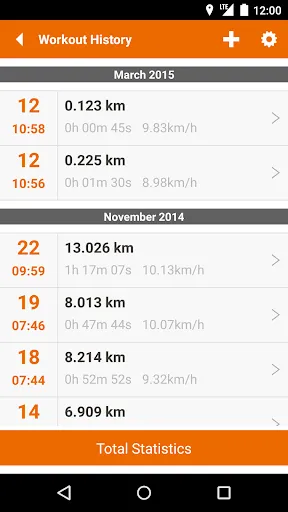 Capturas de pantalla de U4FIT - GPS Track Run Walk