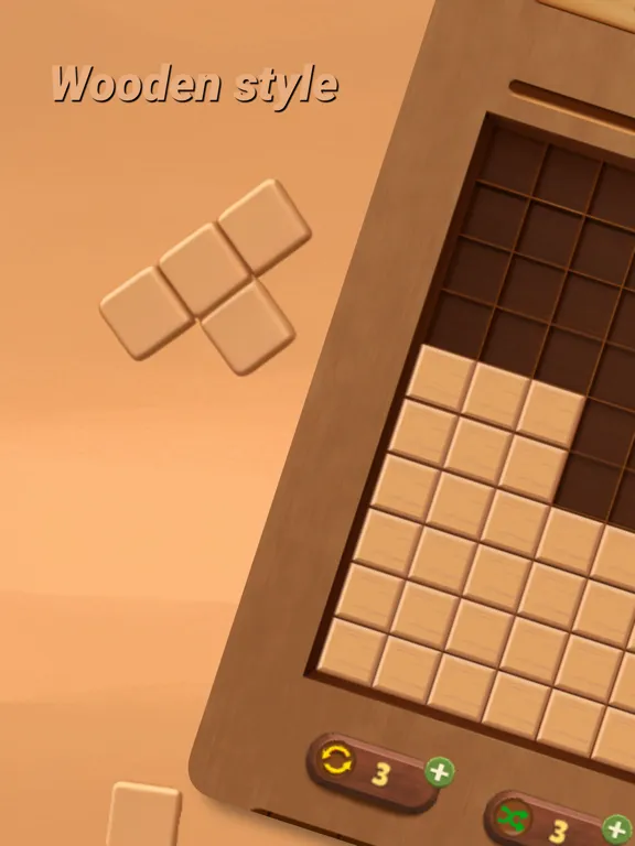 Ảnh chụp màn hình của Block Puzzle - Wood Block Game iPad 