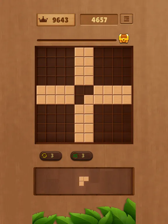 Ảnh chụp màn hình của Block Puzzle - Wood Block Game iPad 