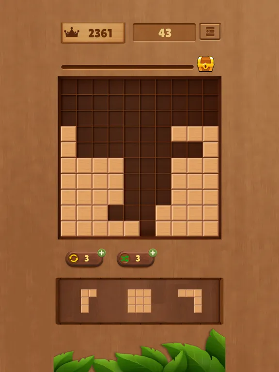 Ảnh chụp màn hình của Block Puzzle - Wood Block Game iPad 
