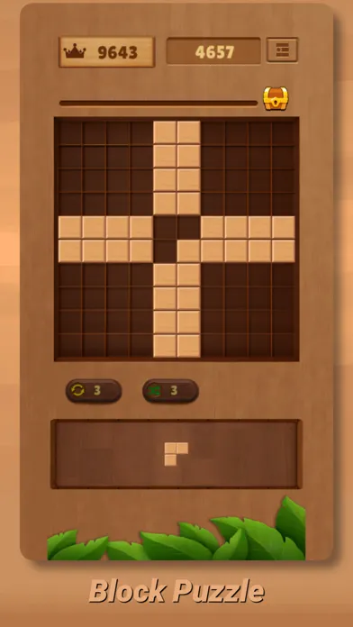 Ảnh chụp màn hình của Block Puzzle - Wood Block Game