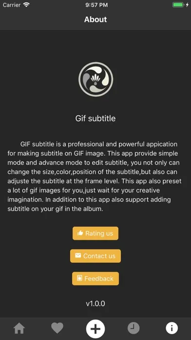 Gif subtitle Screenshots