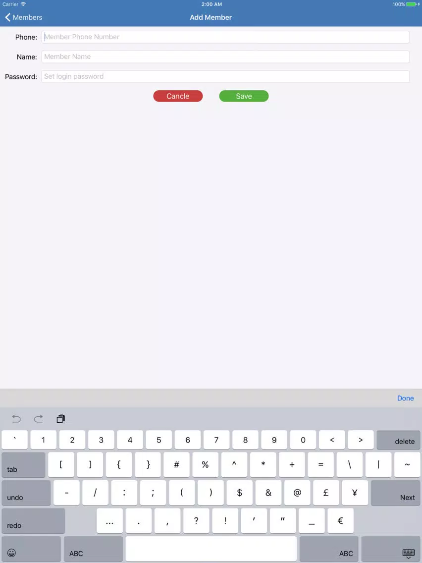 MultiTask - Cooperative Task iPad  Screenshots