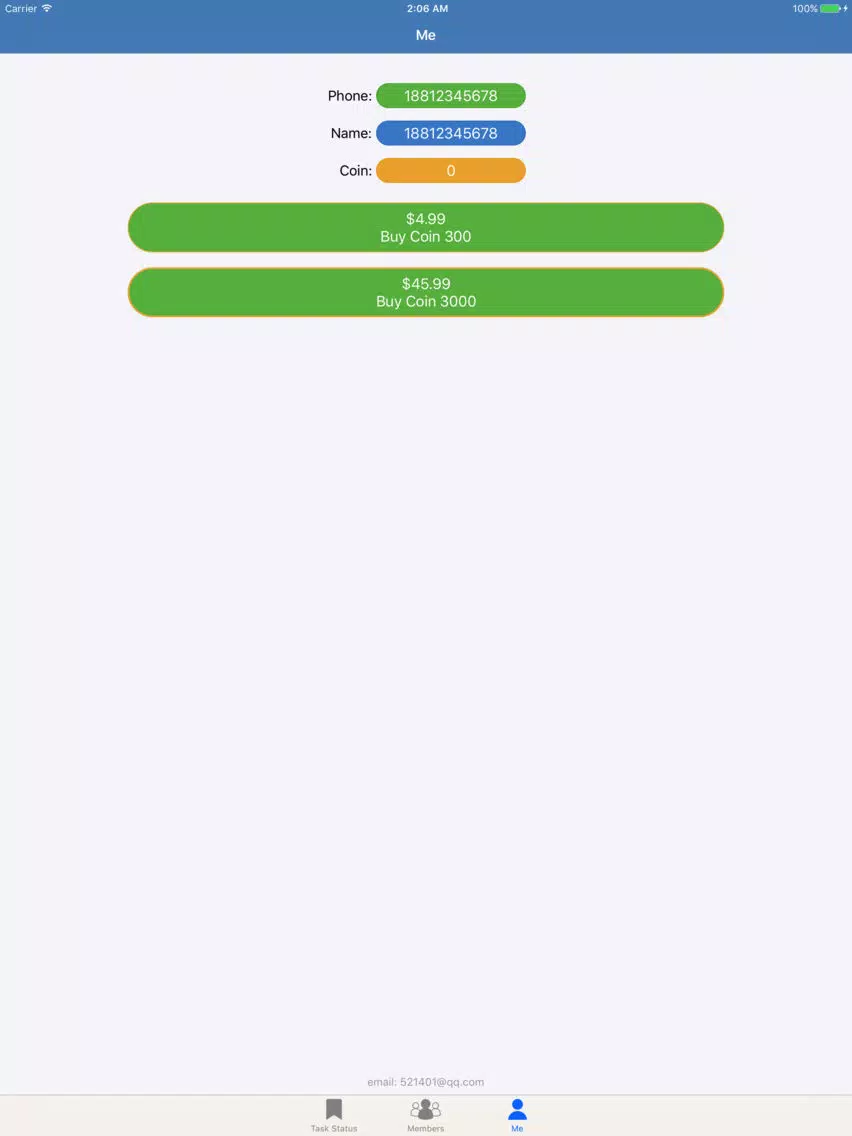 MultiTask - Cooperative Task iPad  Screenshots