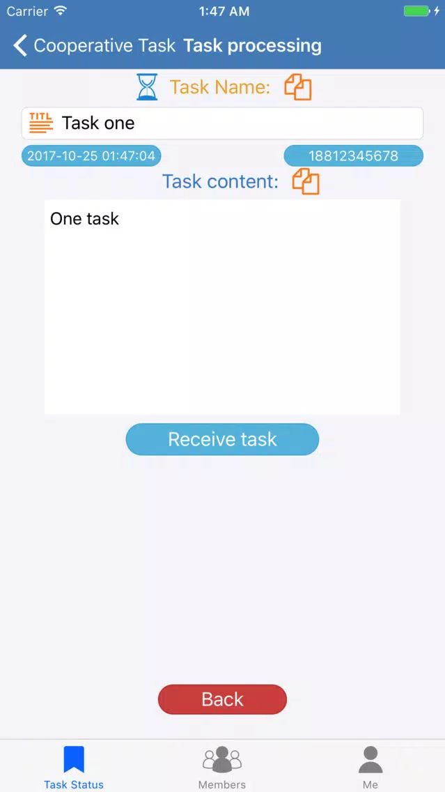 MultiTask - Cooperative Task Screenshots