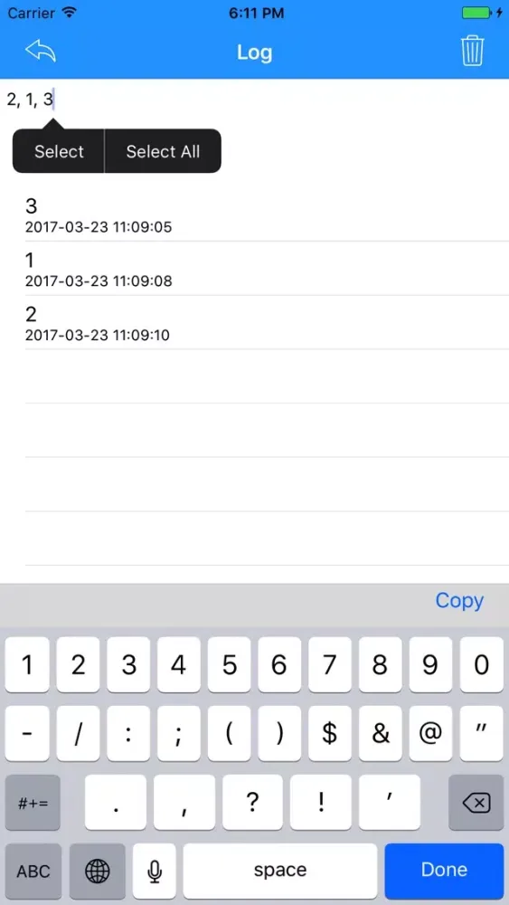 Capturas de tela do Random number - The custom interface generator