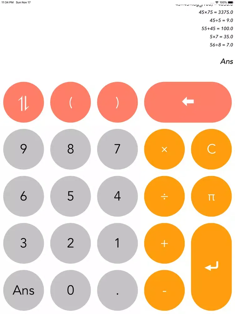 Calpard-Recordable calculator iPad  स्क्रीनशॉट
