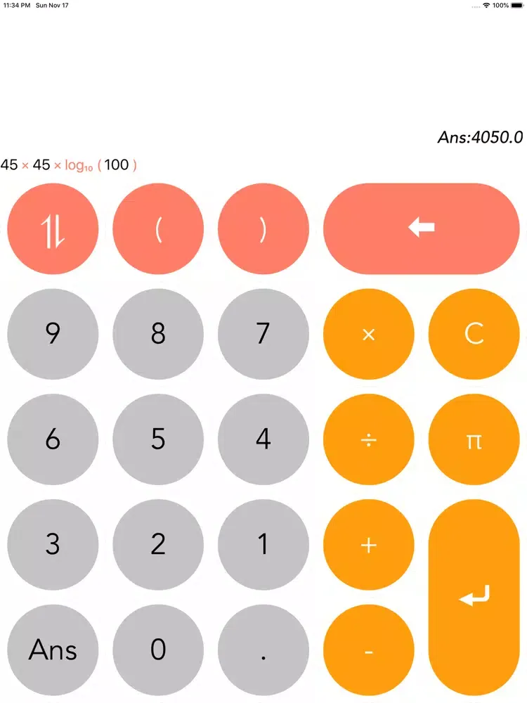 Calpard-Recordable calculator iPad  स्क्रीनशॉट