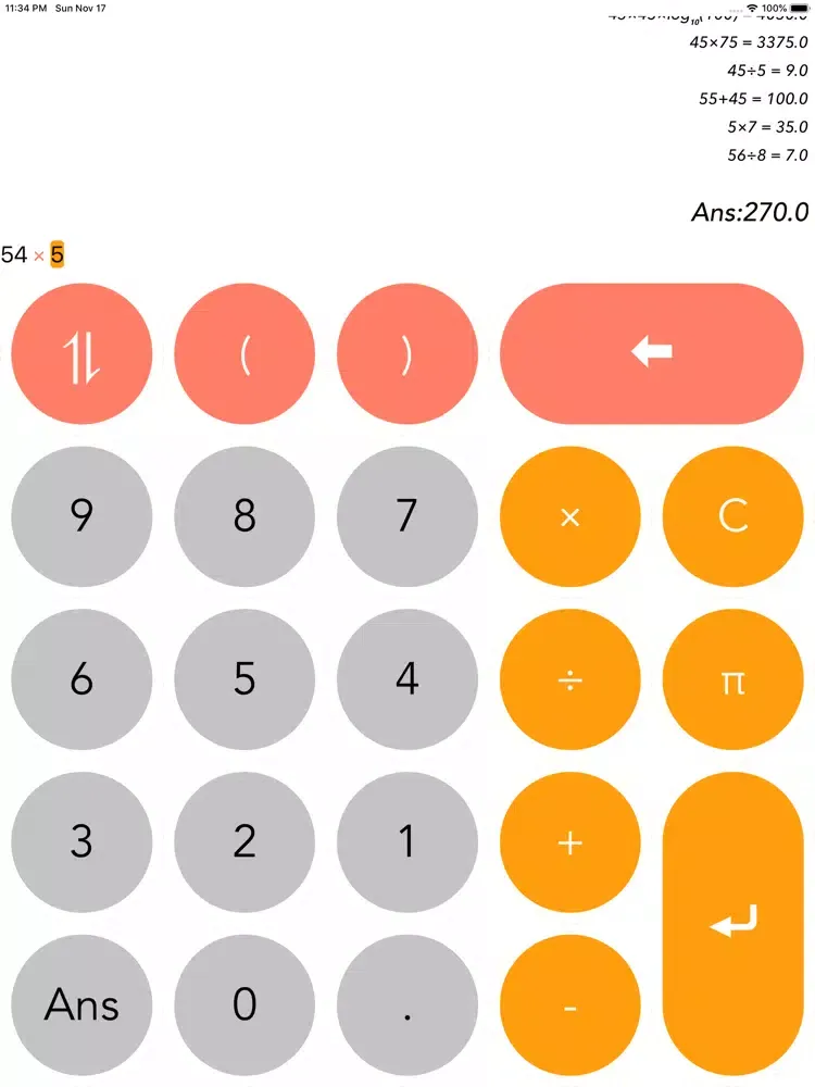 Calpard-Recordable calculator iPad  स्क्रीनशॉट