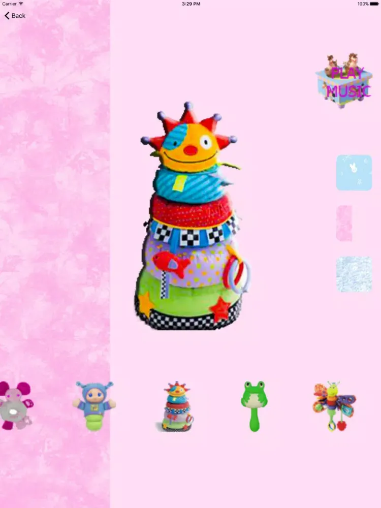 Ảnh chụp màn hình của Baby Toys - Shake or touch iPad 