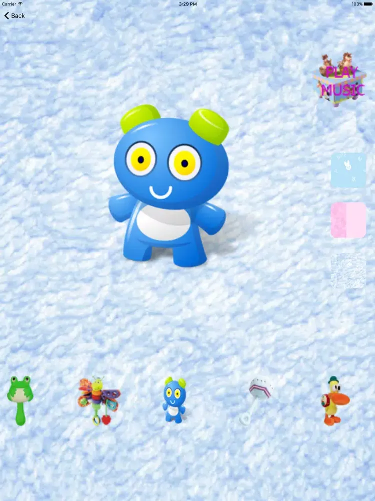 Ảnh chụp màn hình của Baby Toys - Shake or touch iPad 