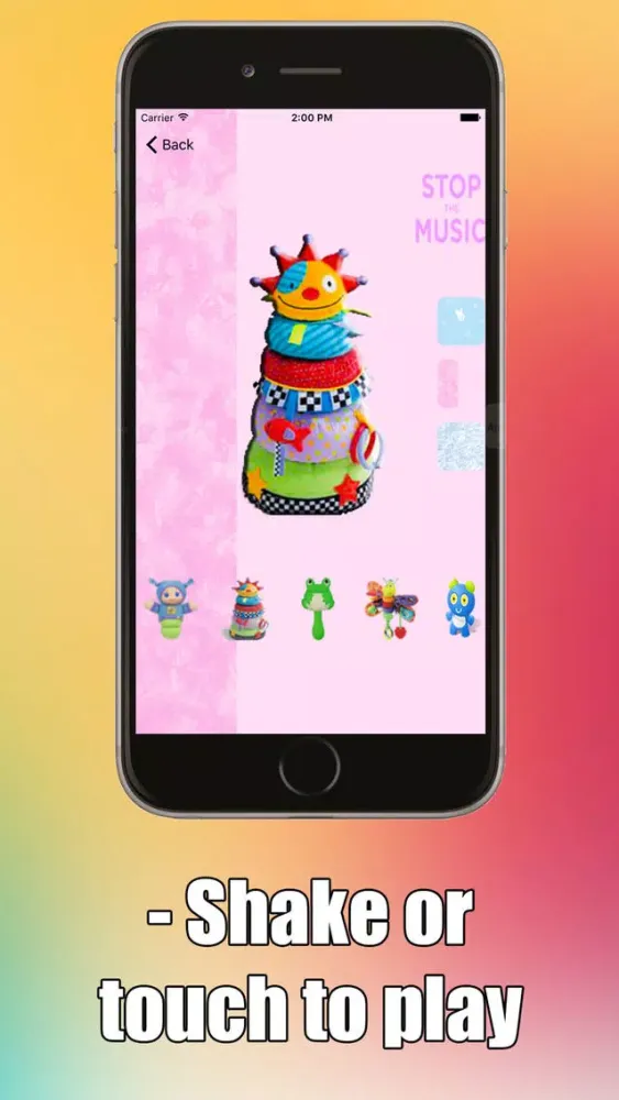 Ảnh chụp màn hình của Baby Toys - Shake or touch