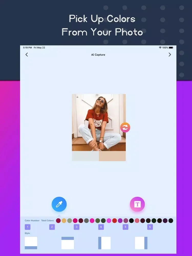 Magic Likes on Tags & Captions iPad  Screenshots