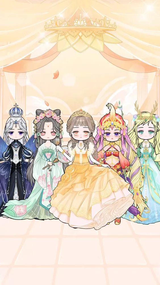 Cute live star:dress up avatar Ekran Görüntüleri