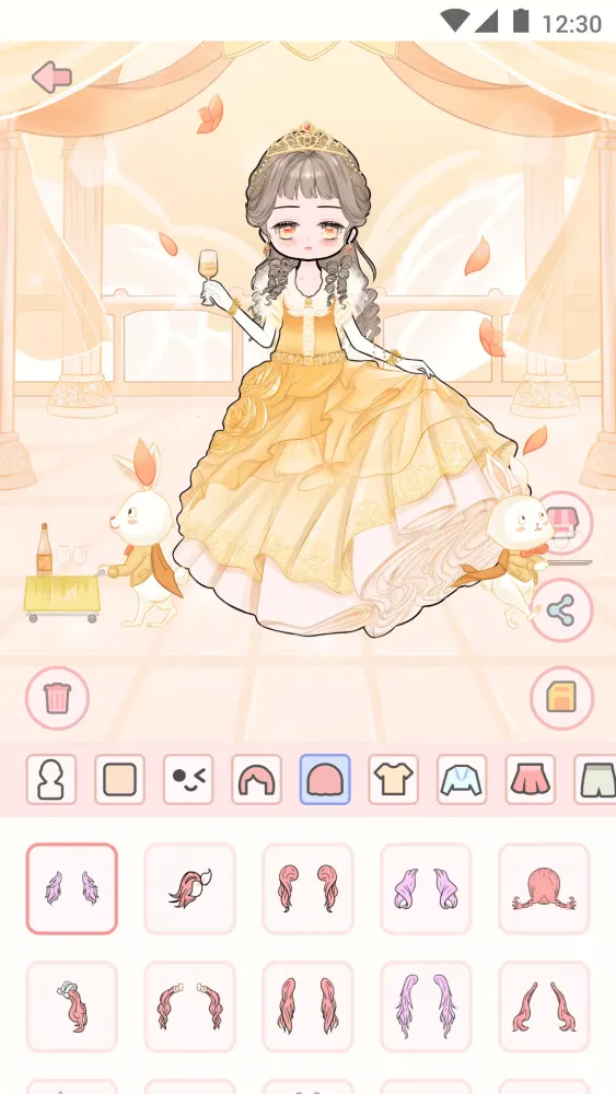 Cute live star:dress up avatar Ekran Görüntüleri