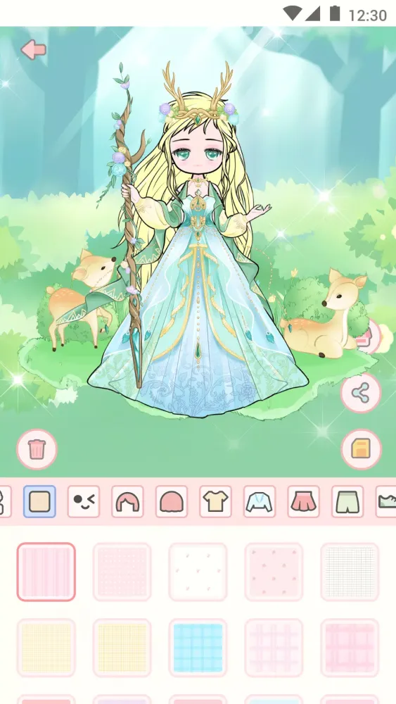 Cute live star:dress up avatar Ekran Görüntüleri