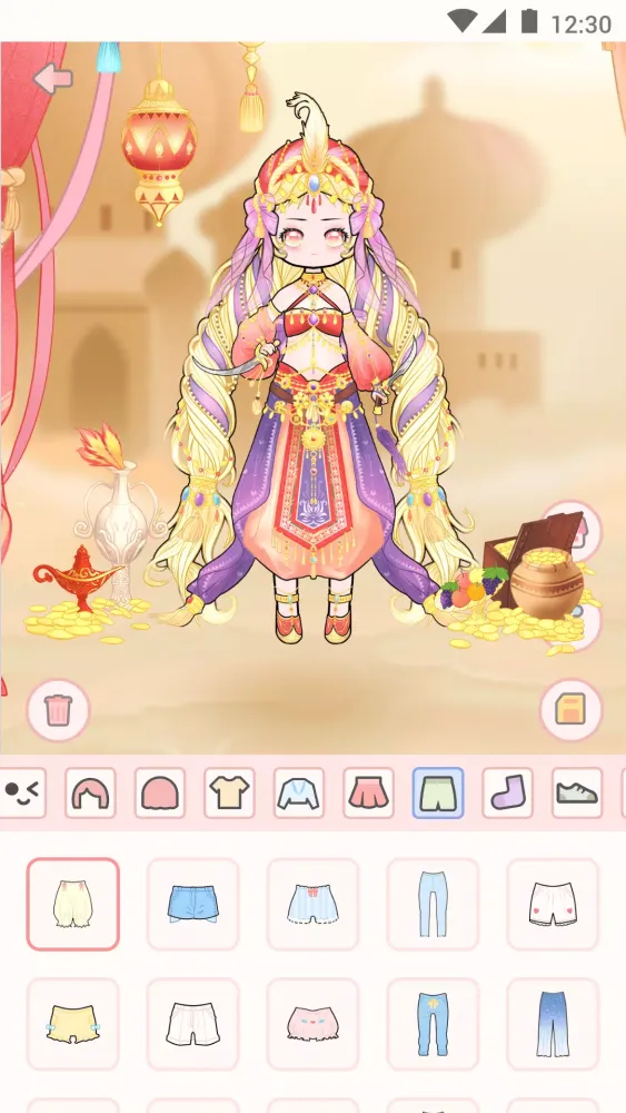 Cute live star:dress up avatar Ekran Görüntüleri
