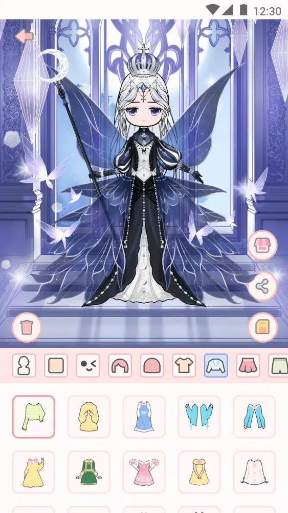 Cute live star:dress up avatar Ekran Görüntüleri