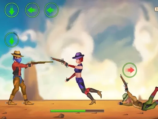 Gun Blood Cowboy Duel iPad  স্ক্রিনশট