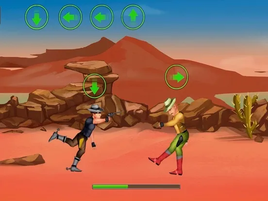 Gun Blood Cowboy Duel iPad  স্ক্রিনশট