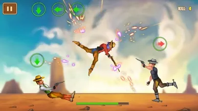 Gun Blood Cowboy Duel স্ক্রিনশট