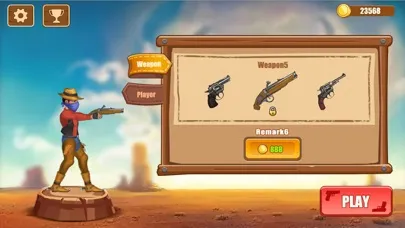 Gun Blood Cowboy Duel স্ক্রিনশট