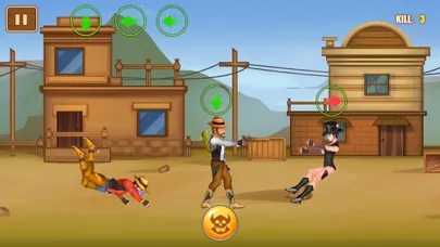 Gun Blood Cowboy Duel স্ক্রিনশট