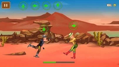 Gun Blood Cowboy Duel স্ক্রিনশট