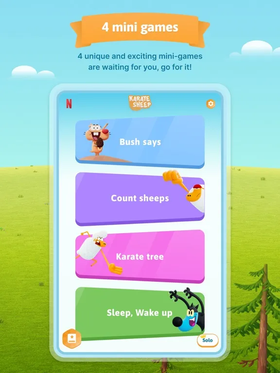 صور Karate Sheep iPad 