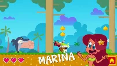 Tangkapan layar Zig & Sharko