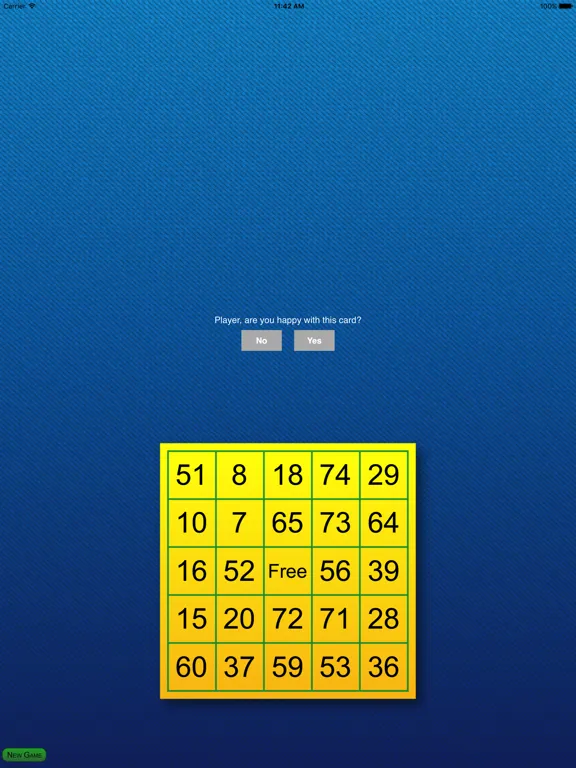 Zrzuty ekranu Bingo Battle: The Classic Party Game iPad 