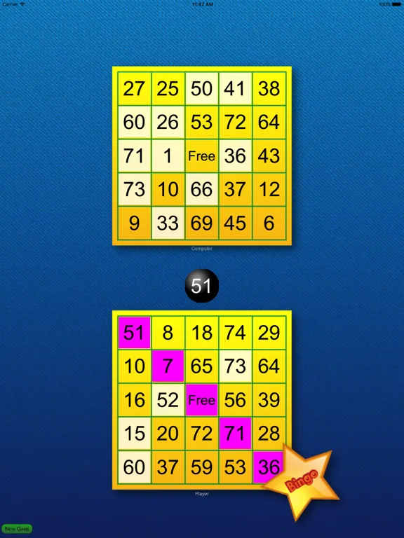 Zrzuty ekranu Bingo Battle: The Classic Party Game iPad 