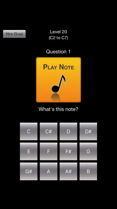 Perfect Pitch Practice Pro Screenshots