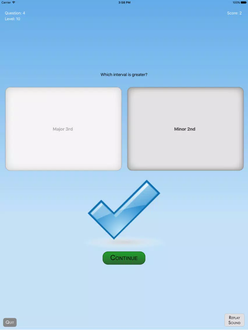 Скриншоты Fun Ear Training iPad 