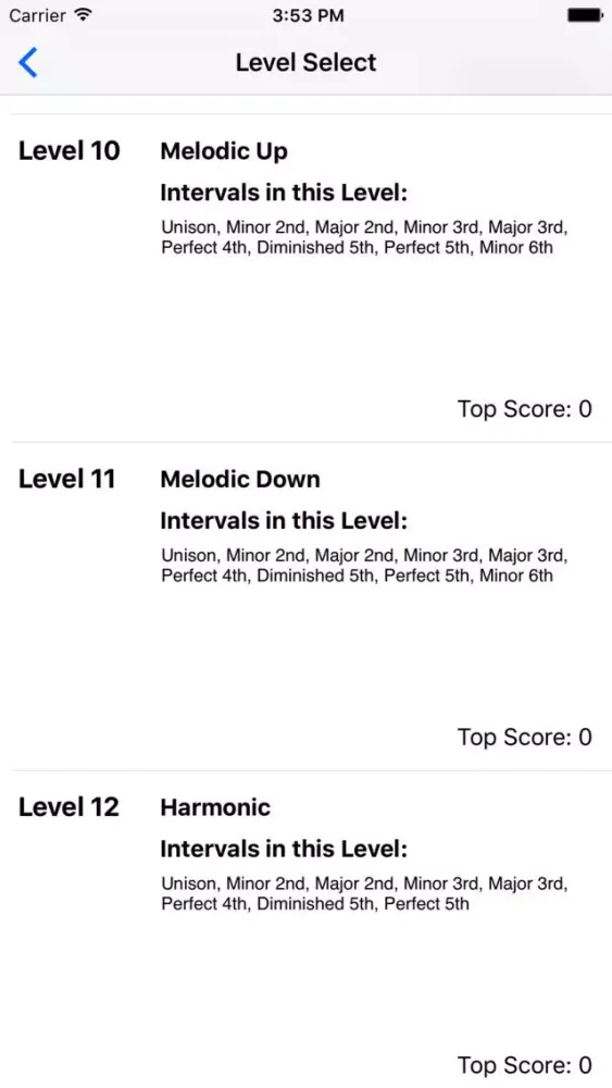 Screenshot di Fun Ear Training