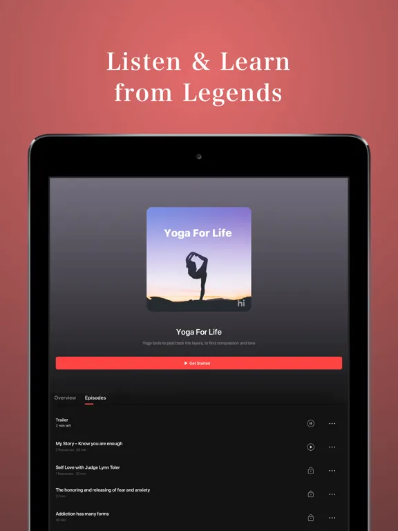 Screenshot di Himalaya: Stories and Courses iPad 