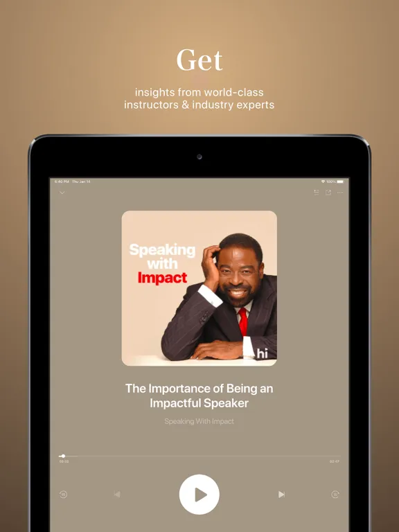 Screenshot di Himalaya: Stories and Courses iPad 