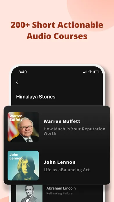 Screenshot di Himalaya: Stories and Courses